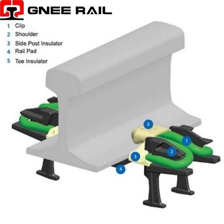 FC Clip Rail Fastening System: Elastic Split Fastener for Modern Tracks